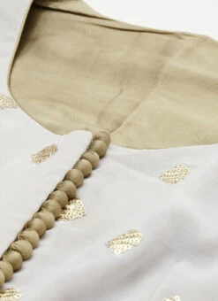 White Embroidered Jacket Style Anarkali Suit Festive Wear 12 White Embroidered Jacket Style Anarkali Suit Festive Wear -C Bazaar Shop White Embroidered Jacket Style Anarkali Suit SLBS02012725 rrc1