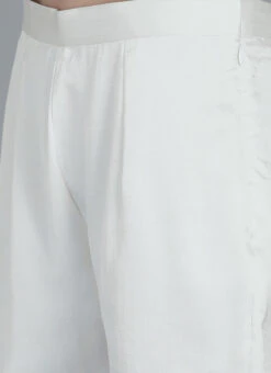 White N Blue Sleeveless Kurta Set After Six Wear -C Bazaar Shop White N Blue Sleeveless Kurta Set KSBS01911460 rrc2