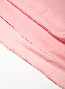 White Sequins N Pink Georgette Flared Gown Party Wear -C Bazaar Shop White Sequins N Pink Georgette Flared Gown IWBS02301810 rrc4