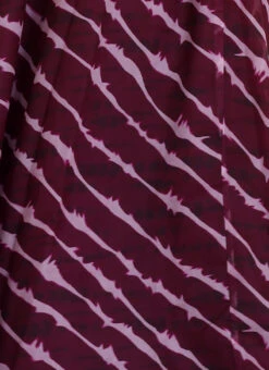 Dupatta From Wine Digital Printed Organza Lehenga Set After Six Wear -C Bazaar Shop Wine Digital Printed Organza Lehenga Set GHBS02304002 rrc4