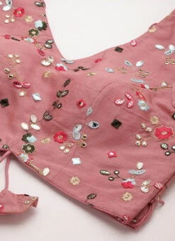 Wine Viscose Embroidered Pink Lehenga Wedding Wear 12 Wine Viscose Embroidered Pink Lehenga Wedding Wear -C Bazaar Shop Wine Viscose Embroidered Pink Lehenga GHBS02205063 rrc1