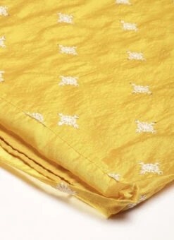 Yellow Art Silk Embroidered Jumpsuit Party Wear -C Bazaar Shop Yellow Art Silk Embroidered Jumpsuit DRBS02209681 rrc3