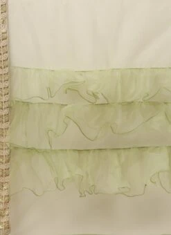 Top From Yellow Digital Printed Organza Suit Set After Six Wear 15 Top From Yellow Digital Printed Organza Suit Set After Six Wear -C Bazaar Shop Yellow Digital Printed Organza Suit Set SLBS02212594 rrc4 1