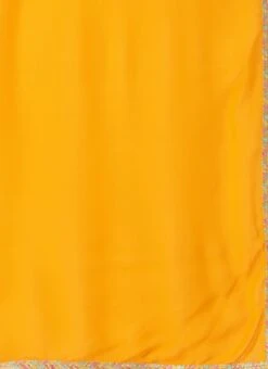 Dupatta From Yellow Digital Printed Alia Cut Sharara Suit After Six Wear -C Bazaar Shop Yellow Digital Printed Sharara Suit SLBS02306377 rrc4 1