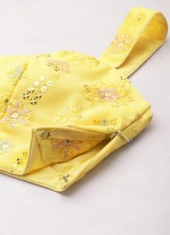 Jacket From Yellow Georgette Embroidered Crop Top N Sharara Set -C Bazaar Shop Yellow Georgette Embroidered Crop Top N Sharara Set IWBS02212558 rrc1 1