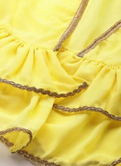 Jacket From Yellow Georgette Embroidered Crop Top N Sharara Set -C Bazaar Shop Yellow Georgette Embroidered Crop Top N Sharara Set IWBS02212558 rrc4 1