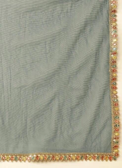 Yellow N Green Taffeta Jacquard Anarkali Suit Festive Wear -C Bazaar Shop Yellow N Green Taffeta Jacquard Anarkali Suit SLBS02301047 rrc3