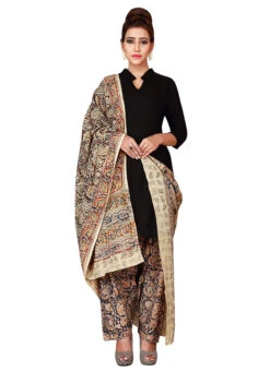 Beige N Black Cotton Patiala Pant After Six Wear -C Bazaar Shop beige n black cotton patiala pant wbpat021 u