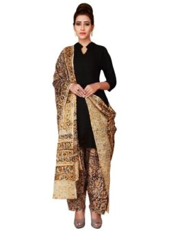 Beige N Brown Cotton Patiala Pant After Six Wear -C Bazaar Shop beige n brown cotton patiala pant wbpat090 u