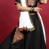 Black Blended Kutch N Mirror Work Chaniya Choli Festive Wear