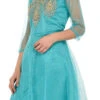 Blue Beads Embroidered Anarkali Suit Party Wear