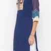 Blue Crepe Palazzo Set Party Wear