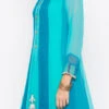 Blue Georgette Kurta Palazzo Set Party Wear