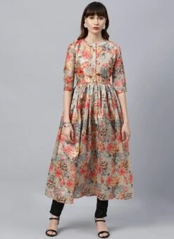 Ethnovog Printed Narrow Straight Pant Suit Work Wear -C Bazaar Shop bollywood vogue printed narrow straight pant suit IWBV01906159 u