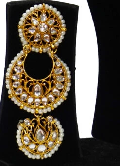 Bridal Gold Plated Chand Choker Set Party Wear