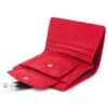 Cherry Red Polyster Clutch