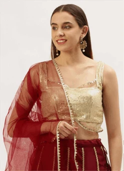 Cream Georgette Embroidered Blouse Wedding Wear 7 Cream Georgette Embroidered Blouse Wedding Wear -C Bazaar Shop cream georgette embroidered blouse BLBS02305181 b