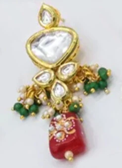 Designer Dark Red Beads Choker Set Party Wear