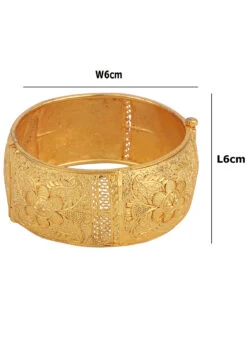 Designer Gold Plated Bangel Set 5 Designer Gold Plated Bangel Set -C Bazaar Shop designer gold plated bangel set hjbmpf9859 b