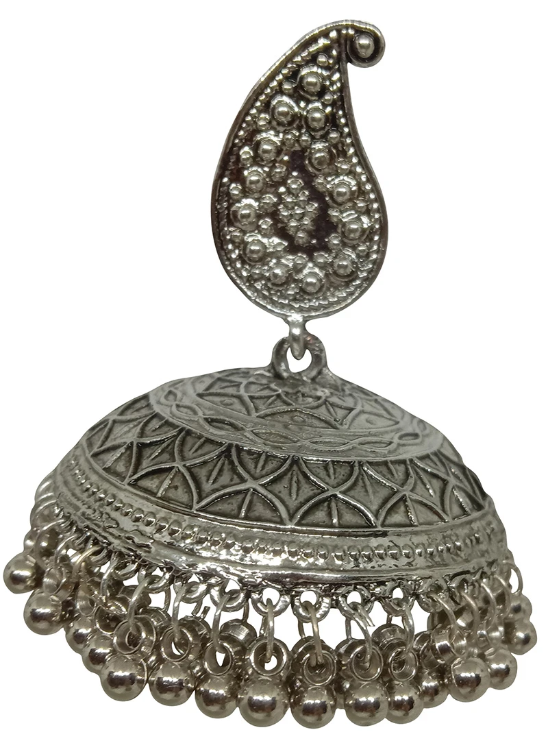 Designer Mango Motif Jumka Earrings Festive Wear 1 Designer Mango Motif Jumka Earrings Festive Wear