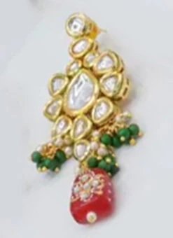 Designer Red Beads Choker Set Party Wear