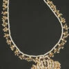 Gold Alloy Necklace Party Wear