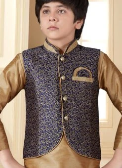 Gold Art Silk Bandi Set