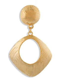 Gold Dangler Earrings
