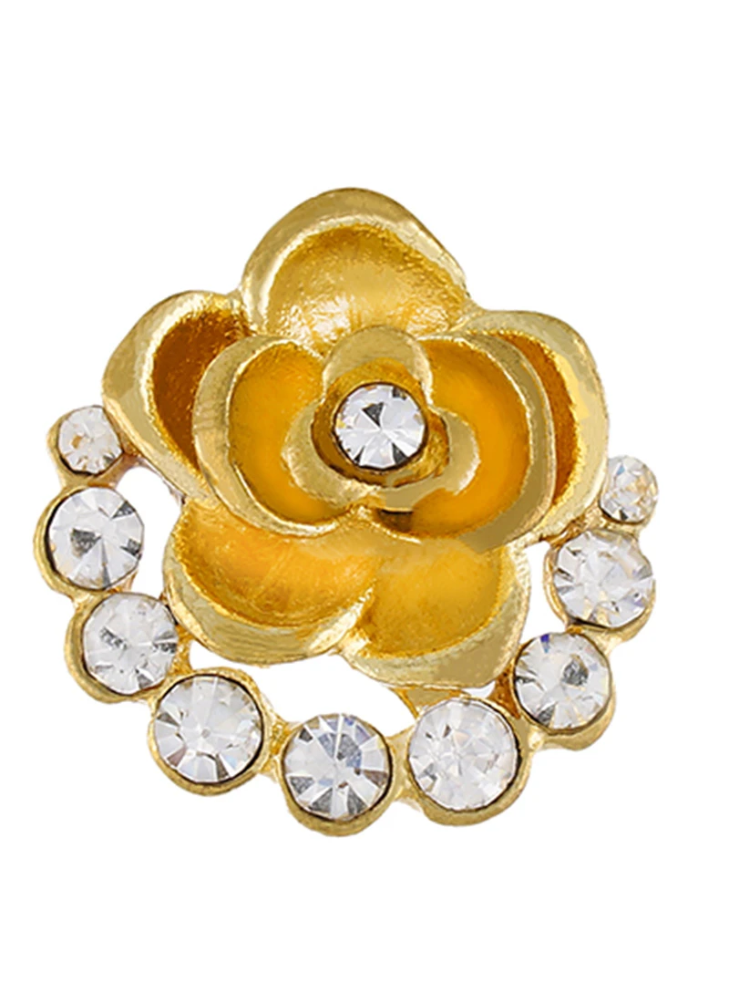 Gold N Yellow Studs Festive Wear 1 Gold N Yellow Studs Festive Wear