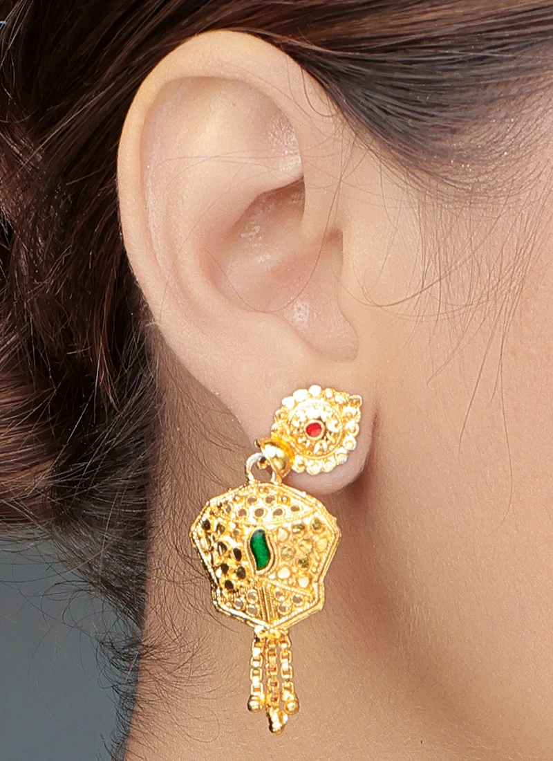 Gold Necklace Set Wedding Wear 1 Gold Necklace Set Wedding Wear