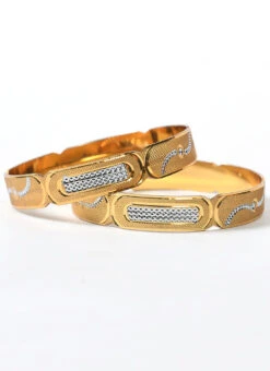 Golden Brass Stone Bangles Party Wear -C Bazaar Shop golden brass stone bangles hjbdmf021 b
