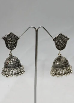 Golden Plated Alloy Jhumki Earrings Party Wear 5 Golden Plated Alloy Jhumki Earrings Party Wear -C Bazaar Shop golden plated alloy jhumki earrings erddrj11311h b