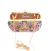 Golden Silk Designer Clutch