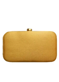 Golden Silk Hand Embroidered Work Clutch -C Bazaar Shop golden silk hand embroidered work clutch hbdacs18 b