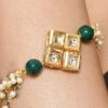 Green Designer Bracelet Party Wear