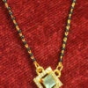 Green Stone Work Mangalsutra Party Wear