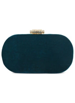 Green Velvet Clutch -C Bazaar Shop green velvet clutch hbdsa088abc b