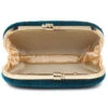 Green Velvet Clutch