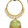 Green Wire Jhumka Party Wear