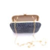 Grey Silk Designer Clutch