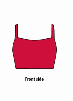 Hot Pink Georgette Blouse Festive Wear -C Bazaar Shop hot pink georgette blouse BLBS02302192 u