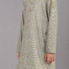 Lavender Digital Printed Kids Kurta Pyjama Party Wear