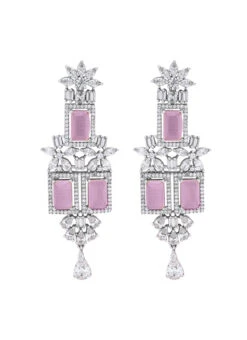 Lavender Stones Alloy Choker Party Wear -C Bazaar Shop lavender stones alloy choker jyskjetae1140 b