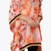Light Orange Georgette Kaftan After Six Wear