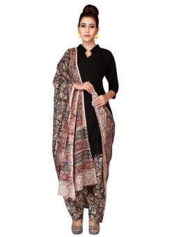 Light Peach N Black Cotton Patiala Pant After Six Wear -C Bazaar Shop light peach n black cotton patiala pant wbpat031 u