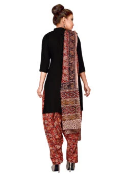 Light Peach N Red Cotton Patiala Pant After Six Wear -C Bazaar Shop light peach n red cotton patiala pant wbpat042 b