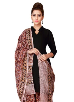 Light Peach N Red Cotton Semi Patiala Pant After Six Wear -C Bazaar Shop light peach n red cotton semi patiala pant wbpat064 b