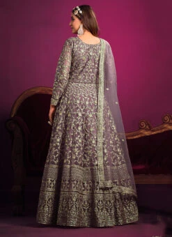 Light Purple Net Embroidery Anarkali Suit Party Wear 7 Light Purple Net Embroidery Anarkali Suit Party Wear -C Bazaar Shop light purple net embroidery anarkali suit slsdc5303 b