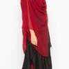 Maroon Muslin Kurta Palazzo Set After Six Wear
