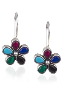 Multicolor Danglers After Six Wear -C Bazaar Shop multicolor danglers ermpf9475 b